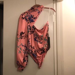 On shoulder bodysuit